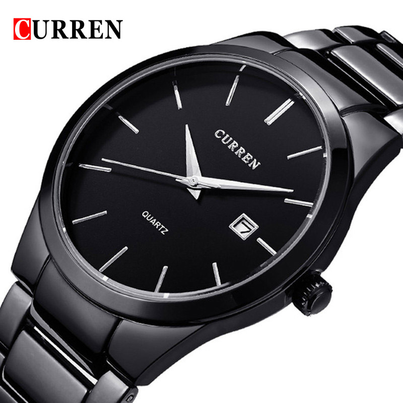 Luxury Watch Top 10 - 2018แฟชั่น CURREN นาฬิกาข้อมือกีฬานาฬิกาคุณภาพสูงทหารชายหรูหรานาฬิกาข้อมือนาฬิกาควอตซ์ Relogio Masculino