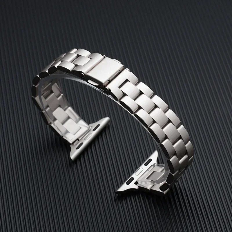 Luxury Watch Ap - สายโลหะสแตนเลสแบบบางสำหรับ IWatch 11 10 9 8