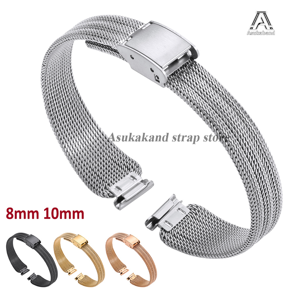 Dress Watch Ultra Thin - สายนาฬิกาแบบบางพิเศษ ขนาด 8 มม. 10 มม.