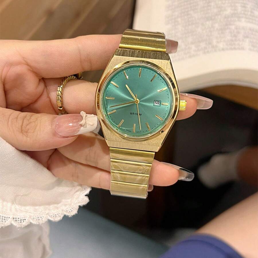 Luxury Watch Trading - นาฬิกาควอตซ์นำเข้า พร้อมกลไกควอตซ์นำเข้า สไตล์ยุโรป ตัวเรือนสแตนเลส นาฬิกาข้อมือผู้ชายทันสมัยและหรูหรา