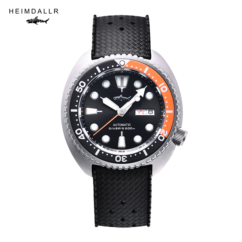 Titanium Sport Watch - Heimdallr ไทเทเนียมเต่านาฬิกาผู้ชาย SPR777 NH36A อัตโนมัติปฏิทิน BGW9