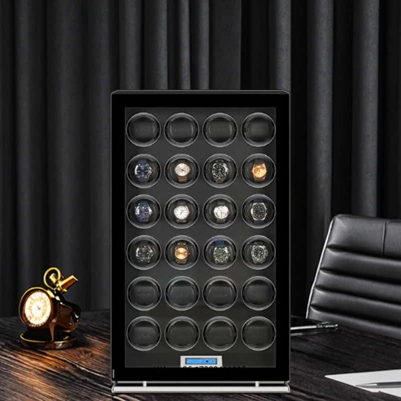 Luxury Watch Safe - กล่องหมุนนาฬิกาอัตโนมัติ 24 ช่อง คุณภาพสูง ทนทาน เงียบสงบ