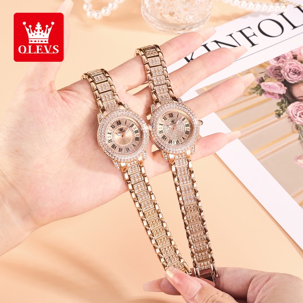 OLEVS นาฬิกาแฟชั่นสุดหรูสำหรับ - Luxury Watches บทวิจารณ์และราคา