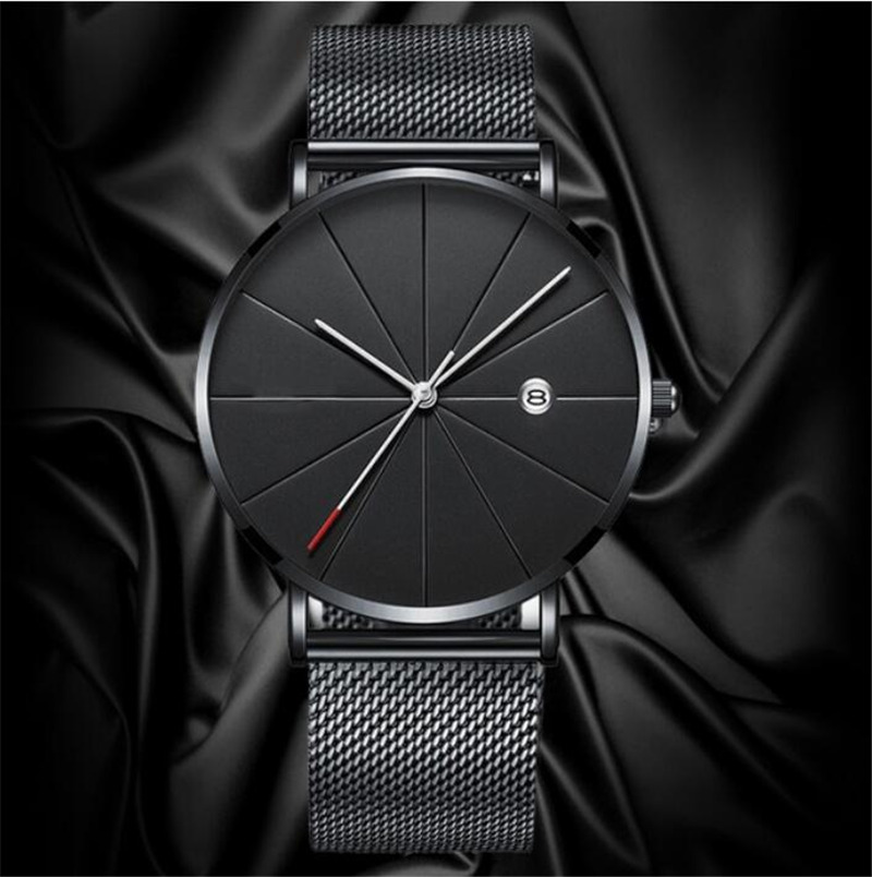 ผู้ชายหรูหรานาฬิกาผู้ชายทองนาฬ - Dress Watch Ultra Thin บทวิจารณ์และราคา