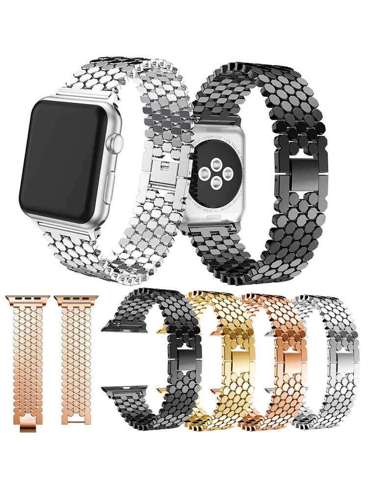 สายสแตนเลสสําหรับ Apple Watch  - Luxury Watch Ap บทวิจารณ์และราคา