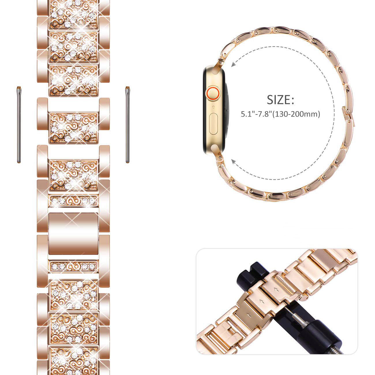 เคส + สายแวววาวสำหรับสายคาด Ap - Luxury Watch Ap บทวิจารณ์และราคา