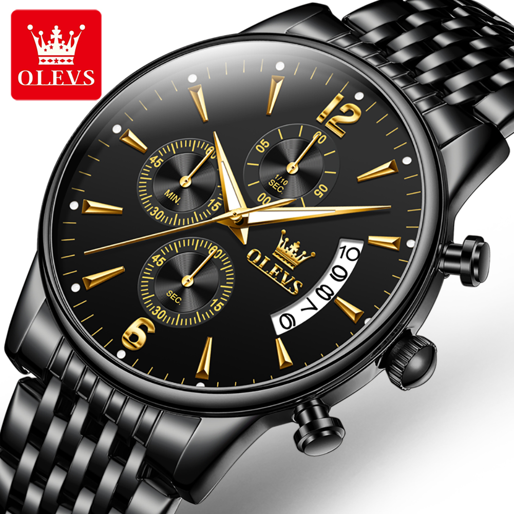 OLEVS นาฬิกาแฟชั่นบุรุษแบรนด์ช - Luxury Watch Top 10 บทวิจารณ์และราคา