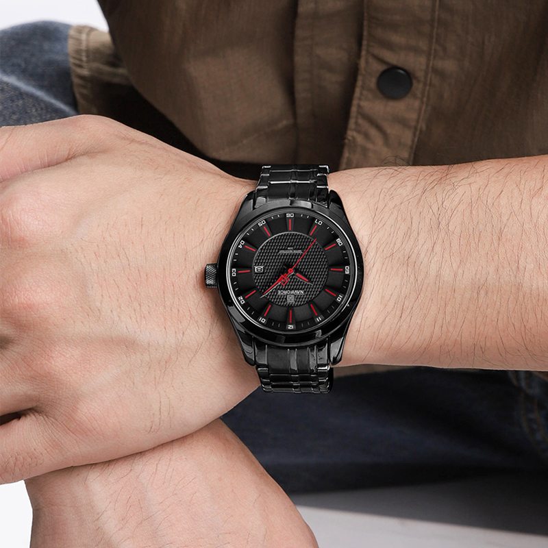 NAVIFORCE นาฬิกาควอทซ์ผู้ชายแฟ - Luxury Watch Trading บทวิจารณ์และราคา