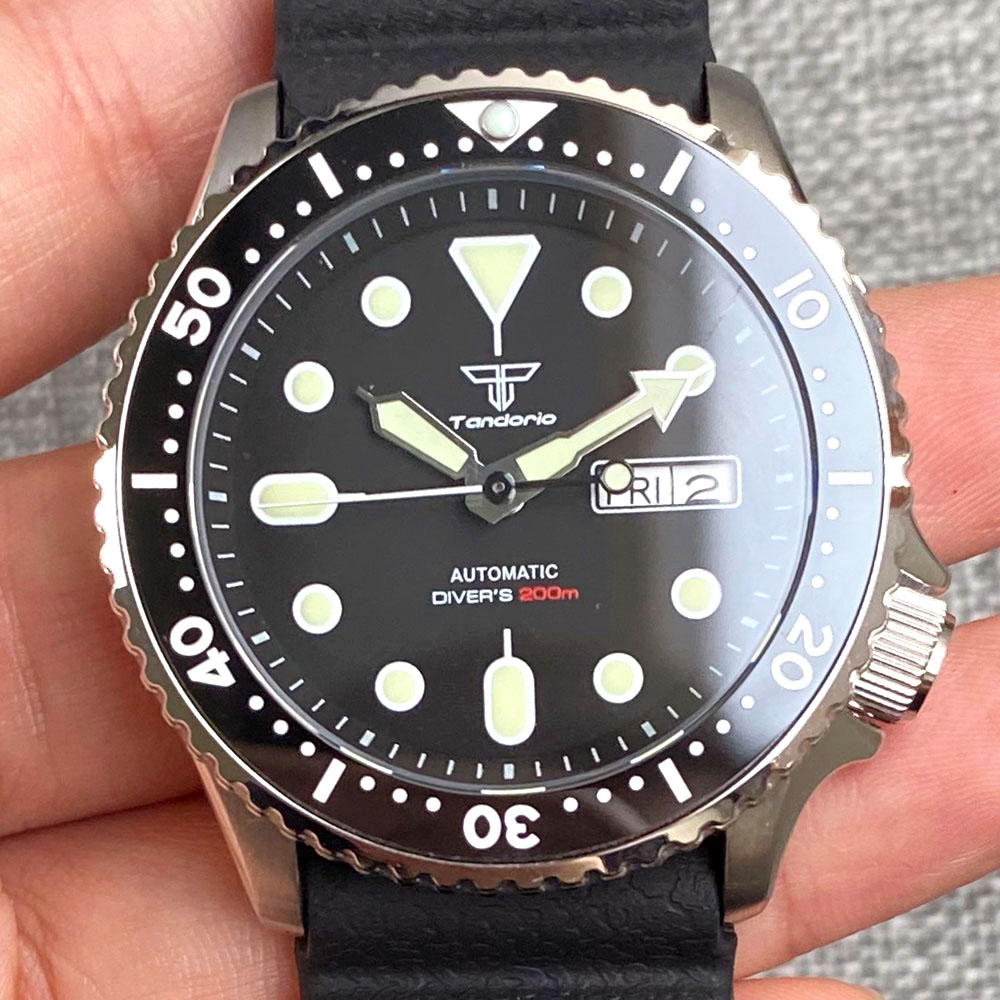 นาฬิกาดำน้ำอัตโนมัติ Tandorio  - Titanium Sport Watch บทวิจารณ์และราคา