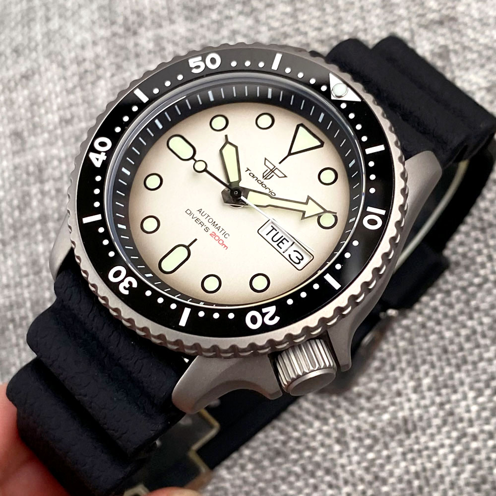 นาฬิกาดำน้ำอัตโนมัติ Tandorio  - Titanium Sport Watch บทวิจารณ์และราคา