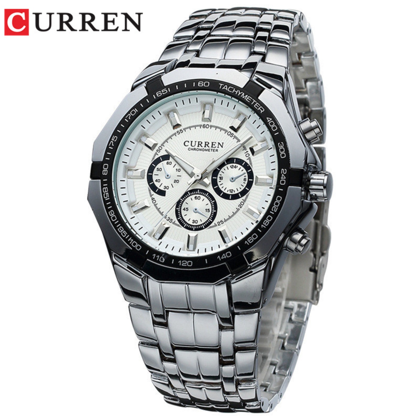 CURREN ผู้ชายแบรนด์หรูทหารกีฬา - Luxury Watch Safe บทวิจารณ์และราคา