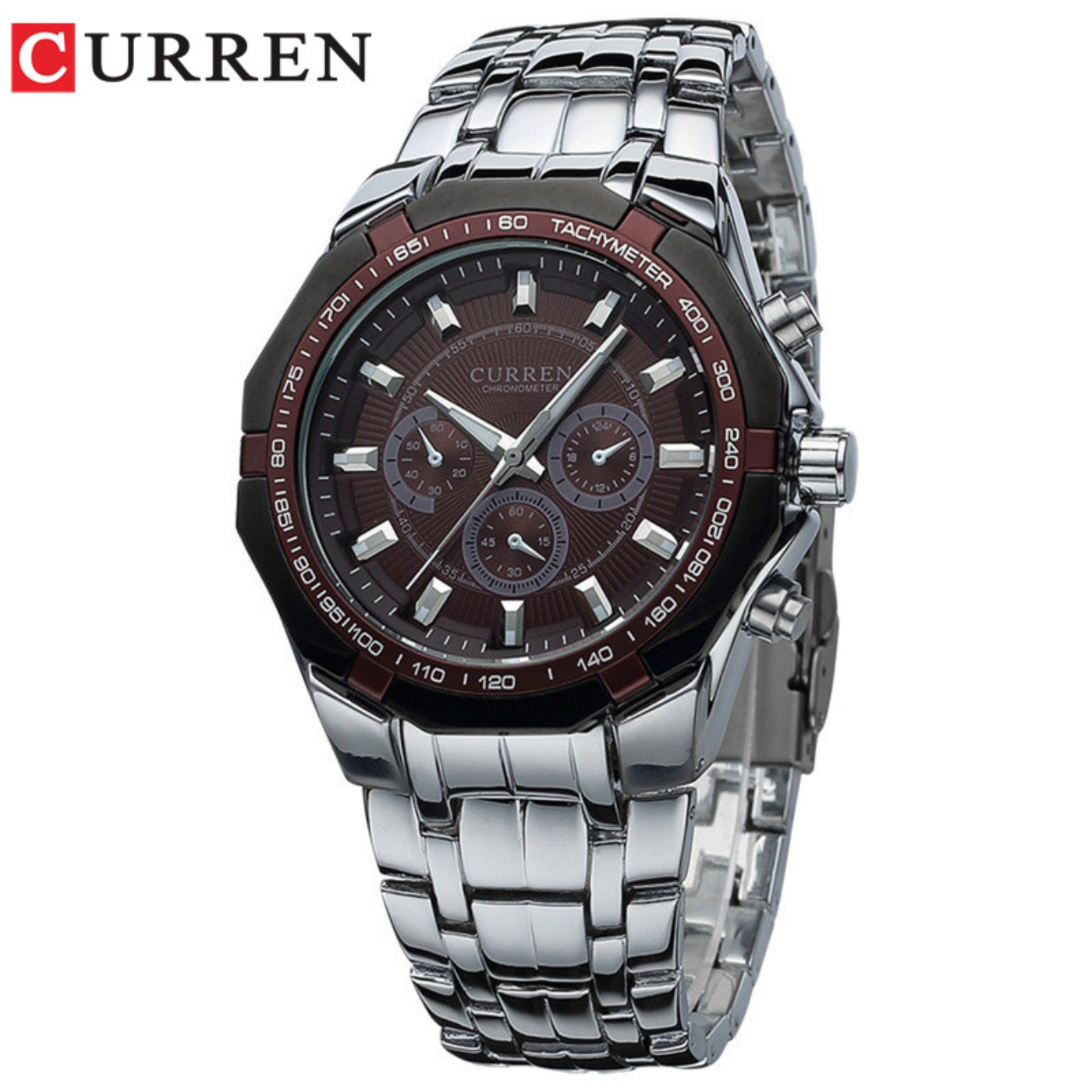 CURREN ผู้ชายแบรนด์หรูทหารกีฬา - Luxury Watch Safe บทวิจารณ์และราคา