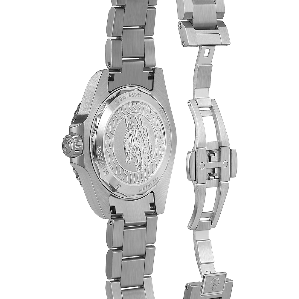 Boderry Titanium Diver นาฬิกาอ - Titanium Sport Watch บทวิจารณ์และราคา