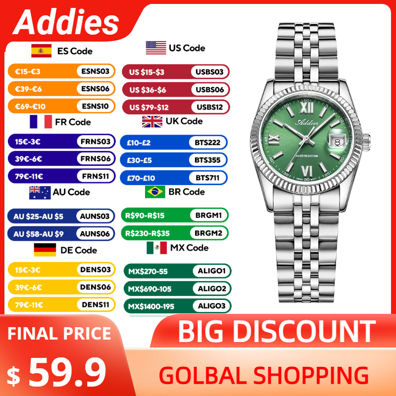 แอดดี้ส์นาฬิกาหรูคุณภาพสูงสำหร - Luxury Watches บทวิจารณ์และราคา