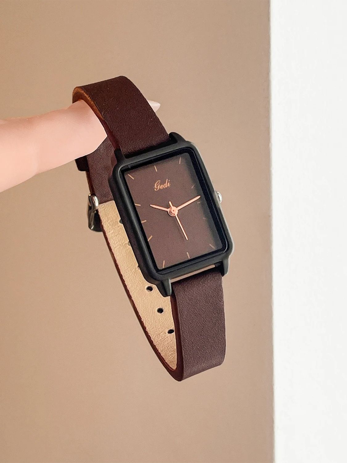 ใหม่สไตล์มินิมอลสีดำนาฬิกาผู้ห - Dress Watch Ultra Thin บทวิจารณ์และราคา