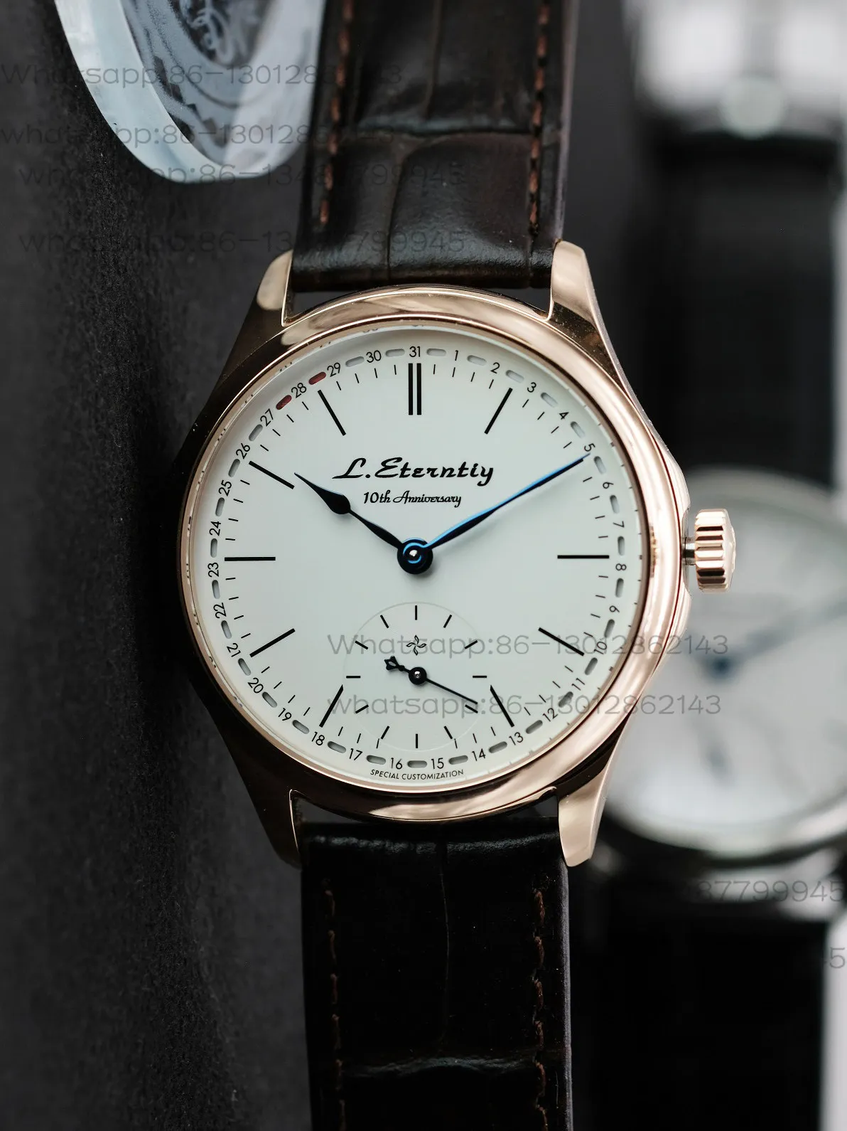 นาฬิกาข้อมือจักรกลแบบสามเข็มขน - Dress Watch Ultra Thin บทวิจารณ์และราคา