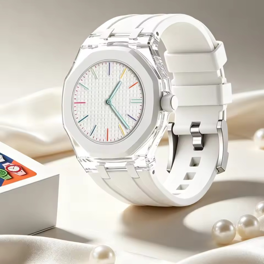 เคสใส+สายซิลิโคนเหลวสำหรับนาฬิ - Luxury Watch Ap บทวิจารณ์และราคา