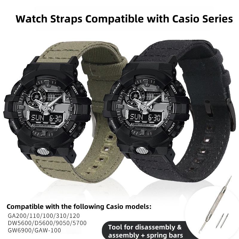 สายไนลอนสำหรับนาฬิกาคาสิโอ 16  - Casio Watch G-Shock Dw-5600 บทวิจารณ์และราคา