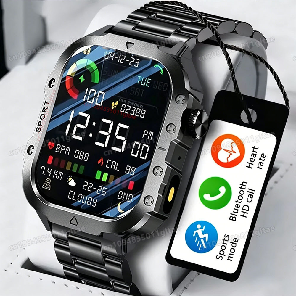 2026 สมาร์ทวอทช์ผู้ชายบลูทูธโท - Titanium Sport Watch บทวิจารณ์และราคา