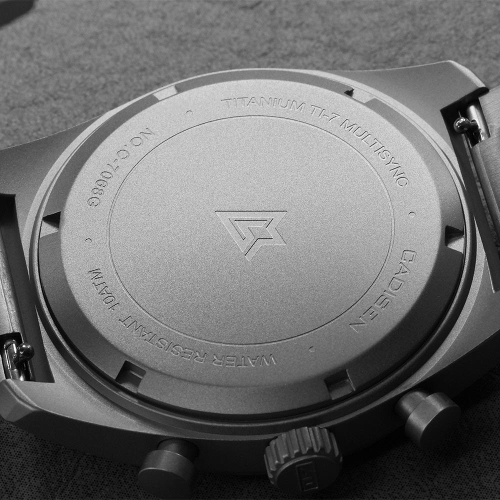 CADISEN TI-7 MULTISYNC นาฬิกาข - Titanium Sport Watch บทวิจารณ์และราคา