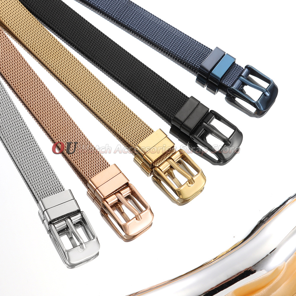สายนาฬิกาข้อมือสตรีแบบตาข่ายสแ - Dress Watch Ultra Thin บทวิจารณ์และราคา