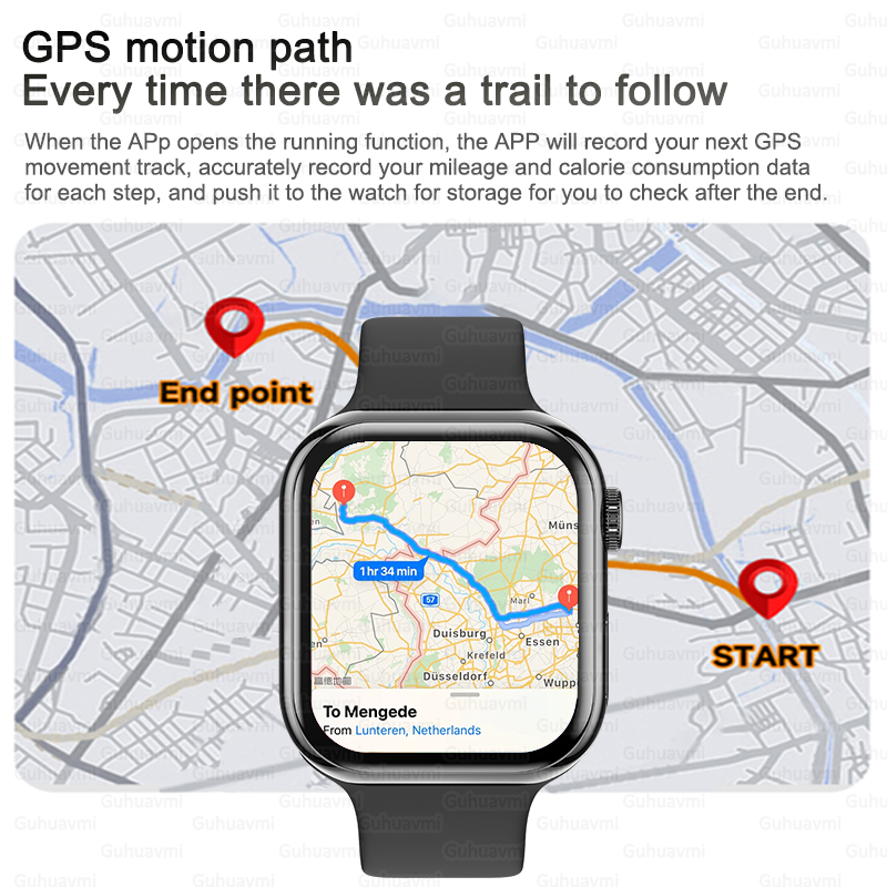 2026 รุ่นใหม่ สำหรับ iOS Watch - Titanium Sport Watch บทวิจารณ์และราคา
