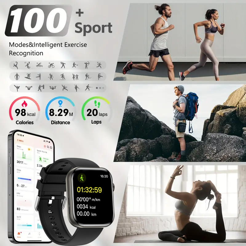 2026 รุ่นใหม่ สำหรับ iOS Watch - Titanium Sport Watch บทวิจารณ์และราคา
