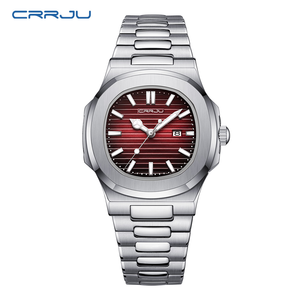 CRRJU แบรนด์หรูนาฬิกาผู้ชายกีฬ - Luxury Watch Top 10 บทวิจารณ์และราคา