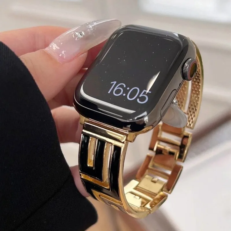 สายโลหะหรูหราสำหรับ Apple Watc - Luxury Watch Ap บทวิจารณ์และราคา