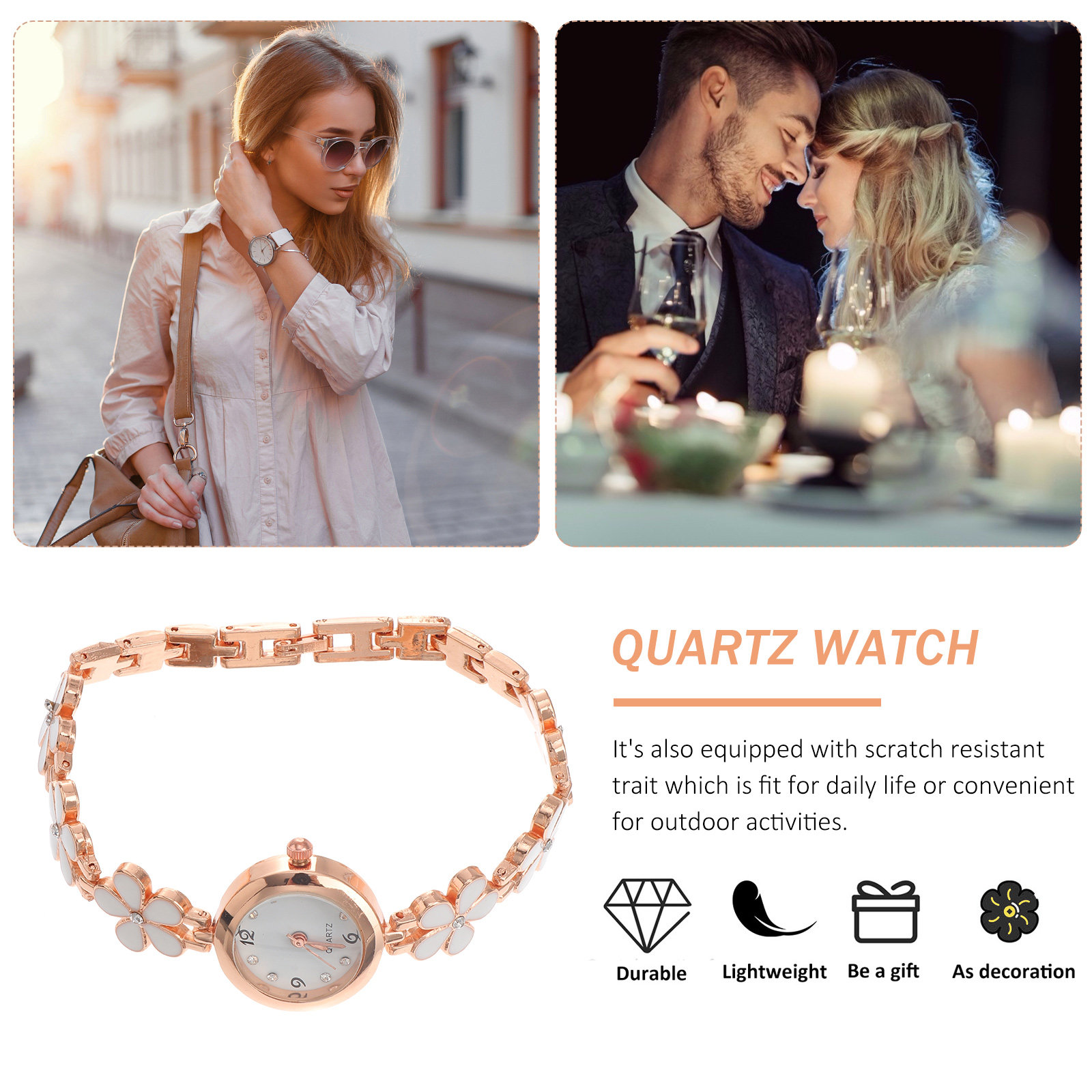 นาฬิกาข้อมือควอตซ์คริสตัลหรูหร - Luxury Watches บทวิจารณ์และราคา