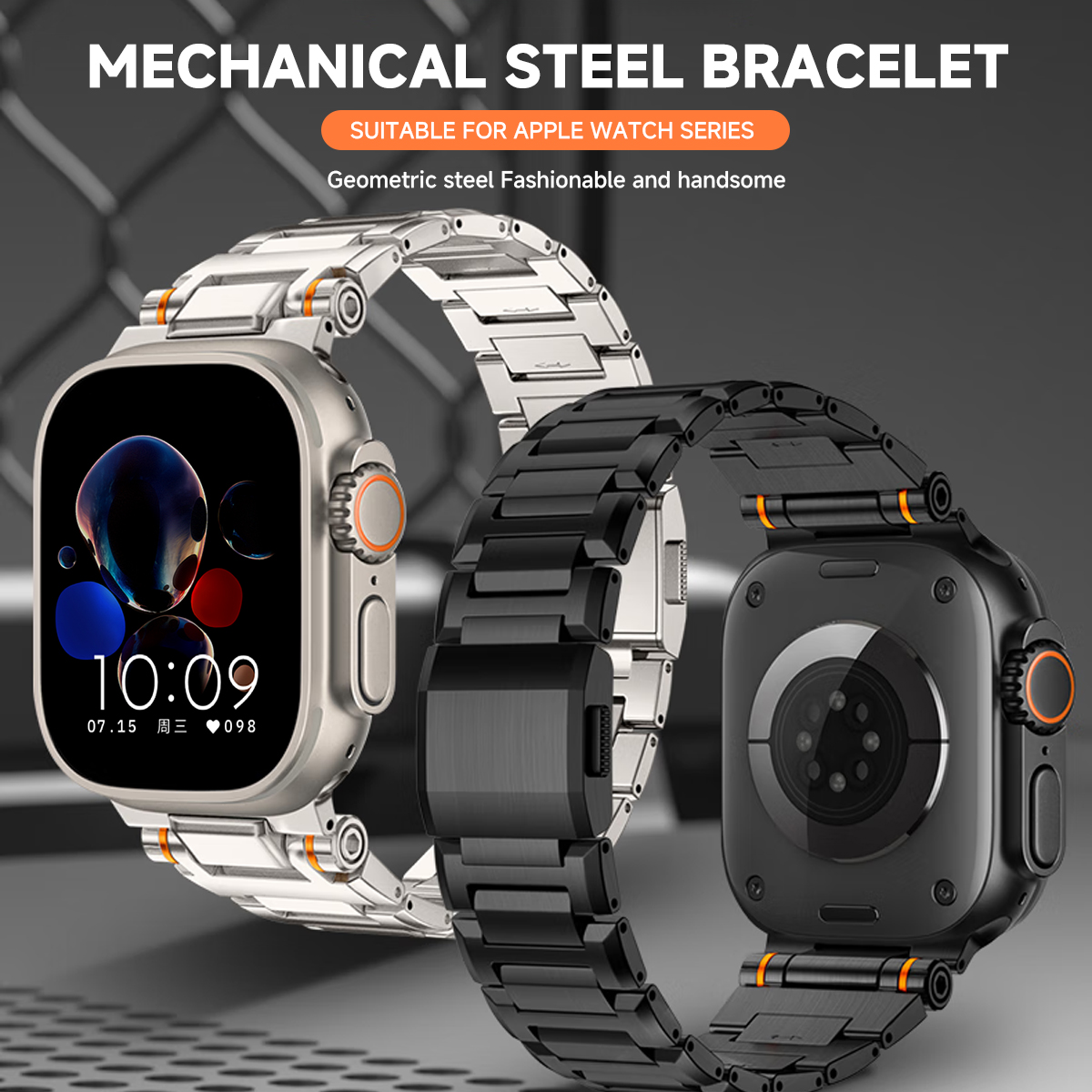 Stainless Steel Strap for Appl - Luxury Watch Ap บทวิจารณ์และราคา