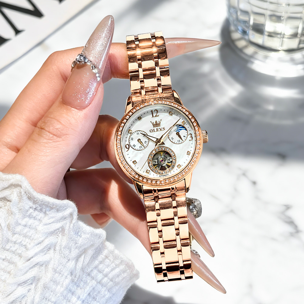OLEVS นาฬิกาผู้หญิงแบรนด์ชั้นน - Luxury Watches บทวิจารณ์และราคา