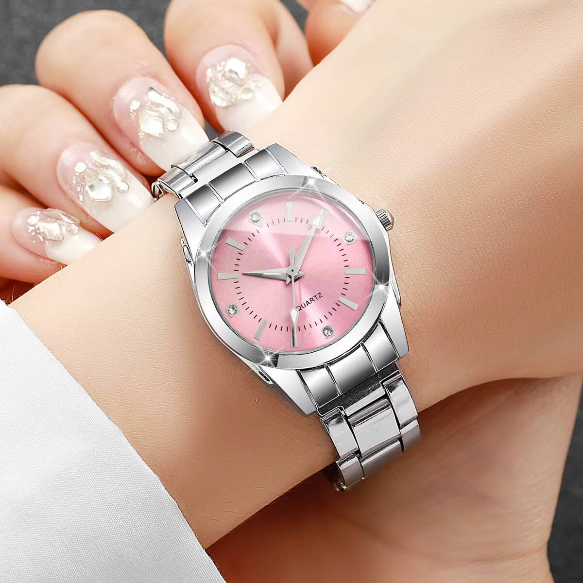 Luxury Rhinestone ผู้หญิงนาฬิก - Luxury Watch Safe บทวิจารณ์และราคา
