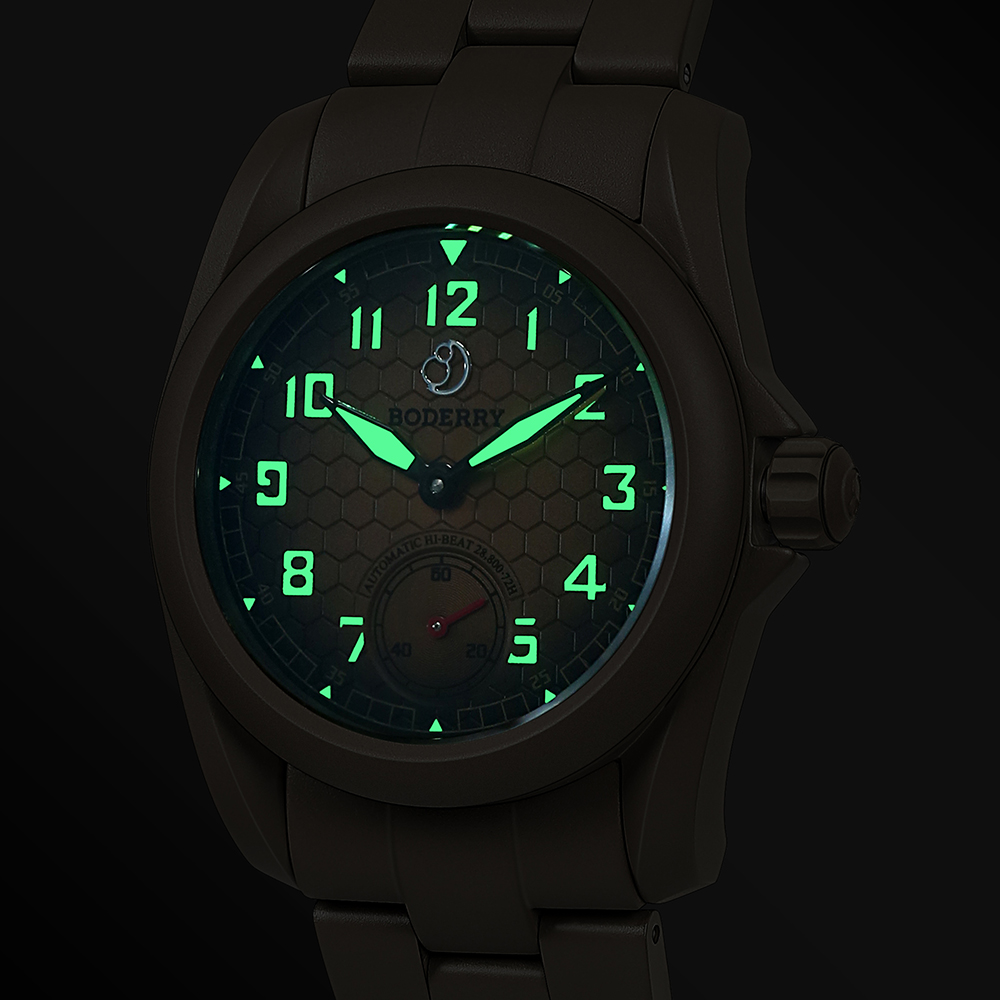 BODERRY Field Watch VOYAGER S7 - Titanium Sport Watch บทวิจารณ์และราคา