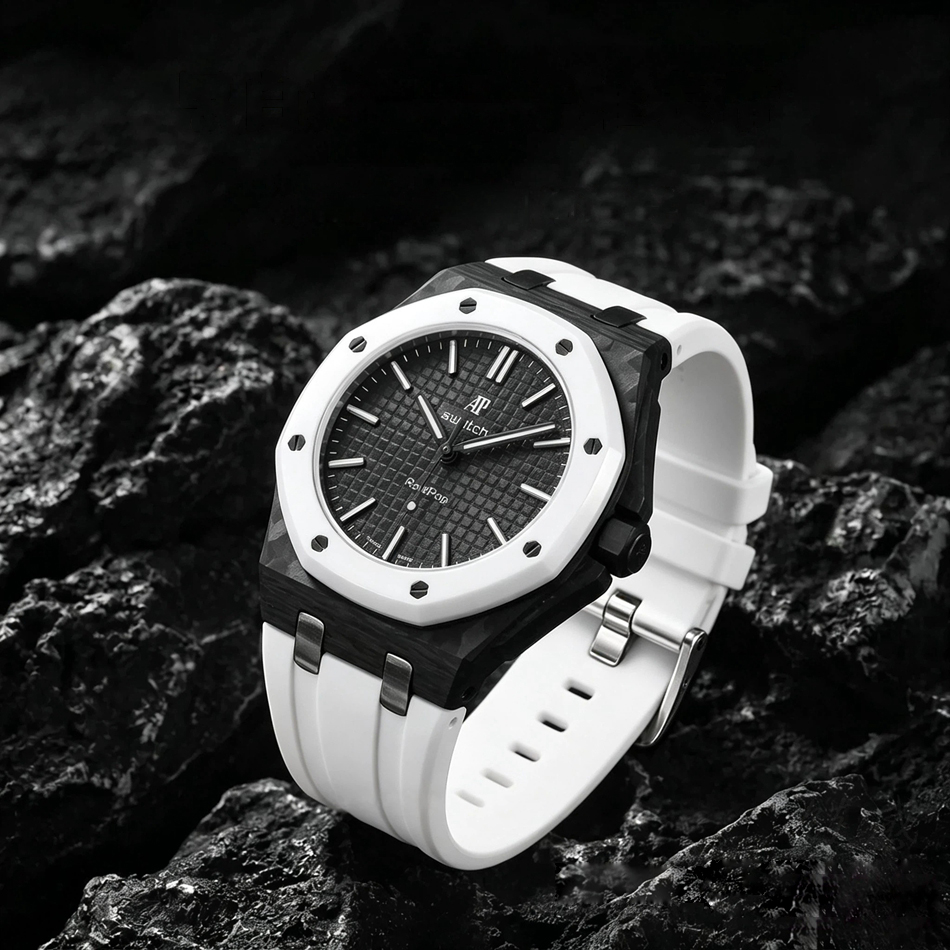 ตัวเรือนนาฬิกาคาร์บอนไฟเบอร์สุ - Luxury Watch Ap บทวิจารณ์และราคา