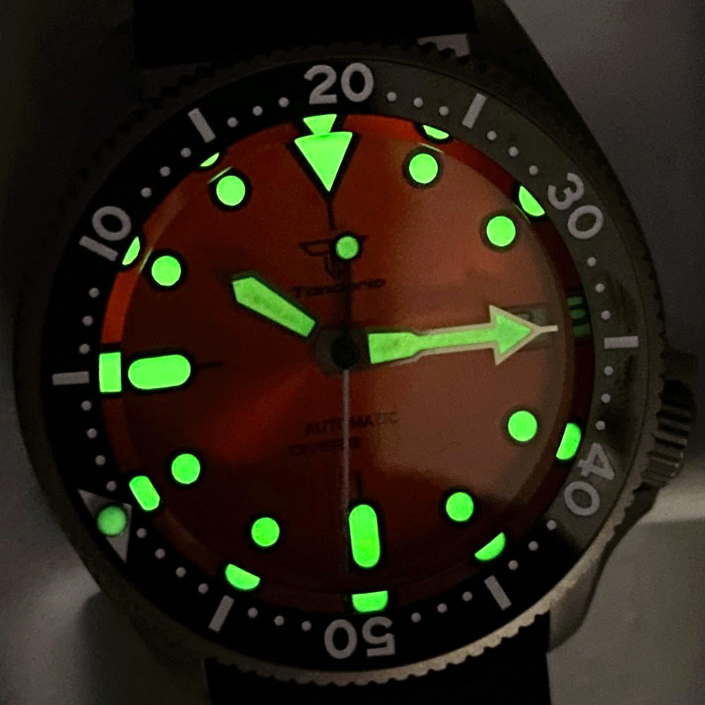 นาฬิกาข้อมือผู้ชาย ระบบอัตโนมั - Titanium Sport Watch บทวิจารณ์และราคา