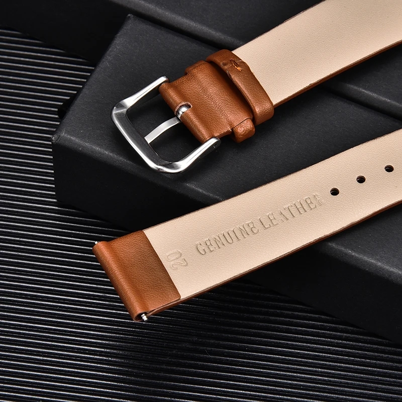สายนาฬิกาข้อมือหนังลูกวัวแบบบา - Dress Watch Ultra Thin บทวิจารณ์และราคา