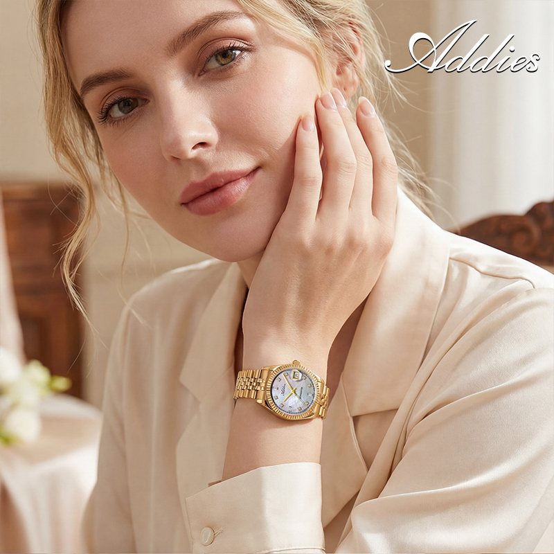 ADDIES 585 ควอตซ์นาฬิกาผู้หญิง - Luxury Watches บทวิจารณ์และราคา