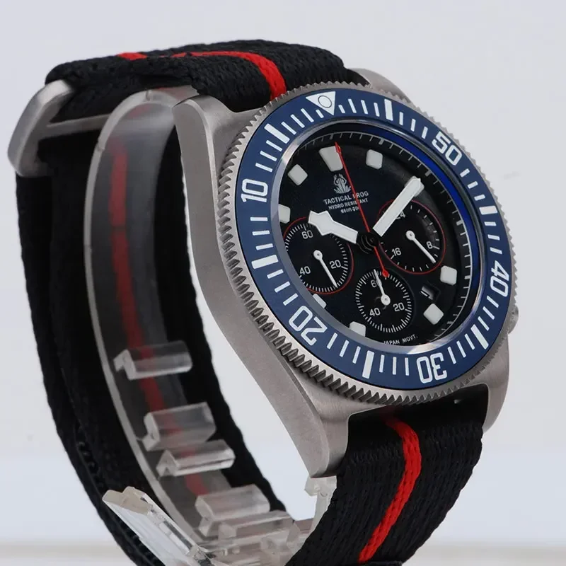 ยุทธวิธีกบ FXD ไทเทเนียมผู้ชาย - Titanium Sport Watch บทวิจารณ์และราคา
